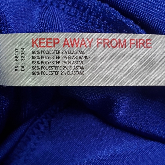 💫HP💫 Free People Intimately Free Electric Indigo Body Suit - Picture 4 of 4